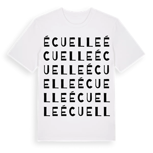 Écuelle ordlek t-shirt – ekologisk bomull t-shirt från Pinshirt