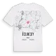 Écurcey karta t-shirt