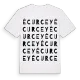 Écurcey ordlek t-shirt