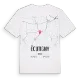 Écutigny karta t-shirt