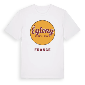 Égleny cirkel t-shirt – ekologisk bomull t-shirt från Pinshirt