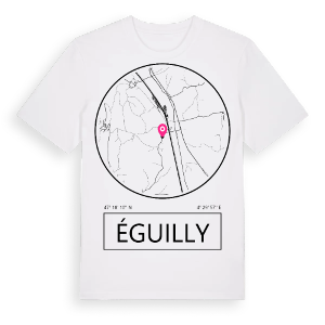 Éguilly t-shirt – ekologisk bomull t-shirt från Pinshirt