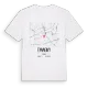 Émagny karta t-shirt