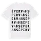 Épervans ordlek t-shirt