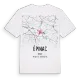 Épinac karta t-shirt