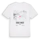 Esboz-Brest karta t-shirt