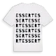 Essert ordlek t-shirt