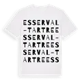 Esserval-Tartre ordlek t-shirt