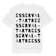 Esserval-Tartre ordlek t-shirt