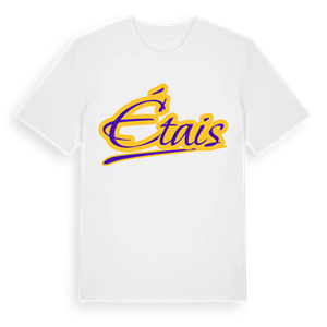 Étais baseball t-shirt – ekologisk bomull t-shirt från Pinshirt