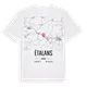 Étalans karta t-shirt