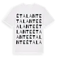 Étalante ordlek t-shirt