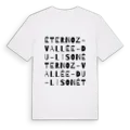 Éternoz-Vallée-du-Lison ordlek t-shirt