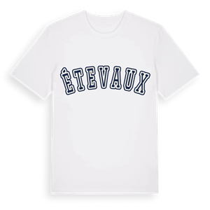 Étevaux college t-shirt – ekologisk bomull t-shirt från Pinshirt