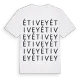 Étivey ordlek t-shirt