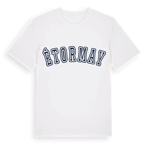 Étormay college t-shirt – ekologisk bomull t-shirt från Pinshirt