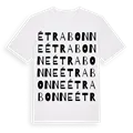 Étrabonne ordlek t-shirt