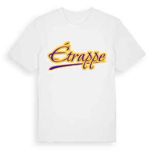 Étrappe baseball t-shirt – ekologisk bomull t-shirt från Pinshirt