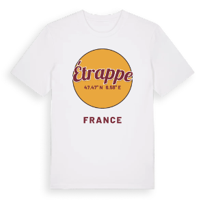 Étrappe cirkel t-shirt – ekologisk bomull t-shirt från Pinshirt