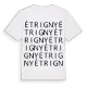 Étrigny ordlek t-shirt