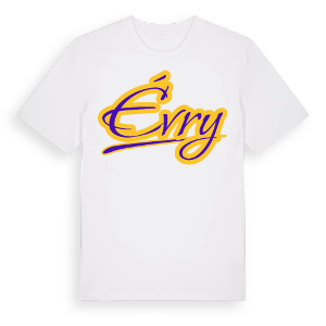Évry baseball t-shirt – ekologisk bomull t-shirt från Pinshirt