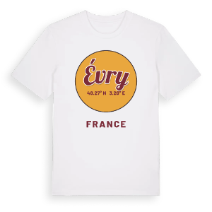 Évry cirkel t-shirt – ekologisk bomull t-shirt från Pinshirt