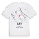 Évry karta t-shirt