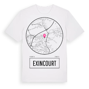 Exincourt t-shirt – ekologisk bomull t-shirt från Pinshirt