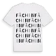 Fâchin ordlek t-shirt