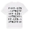 Fahy-lès-Autrey ordlek t-shirt