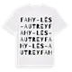 Fahy-lès-Autrey ordlek t-shirt
