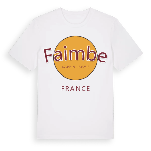 Faimbe cirkel t-shirt – ekologisk bomull t-shirt från Pinshirt