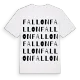 Fallon ordlek t-shirt
