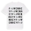 Fauverney ordlek t-shirt