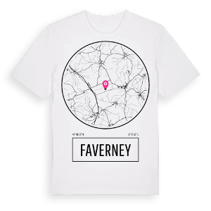 Faverney t-shirt – ekologisk bomull t-shirt från Pinshirt
