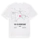 Fay-en-Montagne karta t-shirt