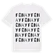 Fénay ordlek t-shirt