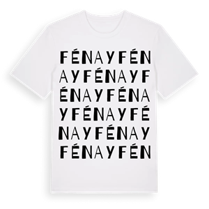 Fénay ordlek t-shirt – ekologisk bomull t-shirt från Pinshirt