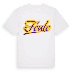 Feule baseball t-shirt – ekologisk bomull t-shirt från Pinshirt