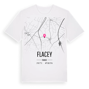 Flacey karta t-shirt – ekologisk bomull t-shirt från Pinshirt