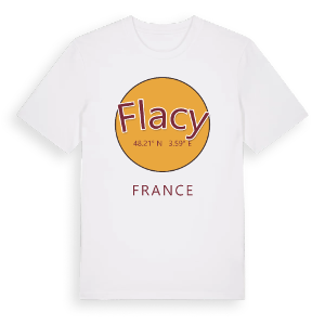 Flacy cirkel t-shirt – ekologisk bomull t-shirt från Pinshirt