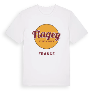 Flagey cirkel t-shirt – ekologisk bomull t-shirt från Pinshirt