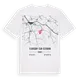 Flavigny-sur-Ozerain karta t-shirt