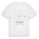 Fleurey-lès-Lavoncourt karta t-shirt