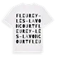 Fleurey-lès-Lavoncourt ordlek t-shirt