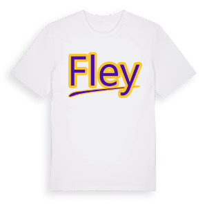 Fley baseball t-shirt – ekologisk bomull t-shirt från Pinshirt