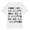 Foncine-le-Haut ordlek t-shirt