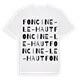 Foncine-le-Haut ordlek t-shirt
