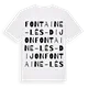 Fontaine-lès-Dijon ordlek t-shirt