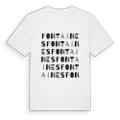 Fontaines ordlek t-shirt